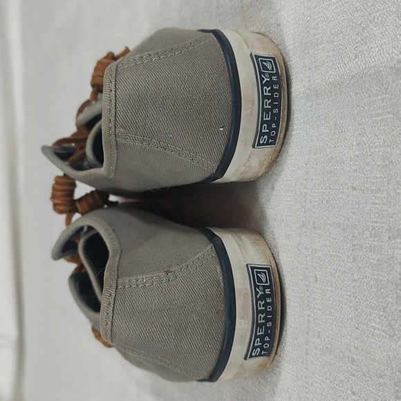 Sperry Topsider Pier Leather Lace Up Rubber Sole Comfort Womens Size 5.5M - Picture 3 of 6